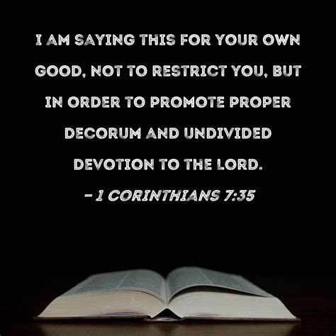 1 corinthians 7 bible hub|1 Corinthians 7:35 .